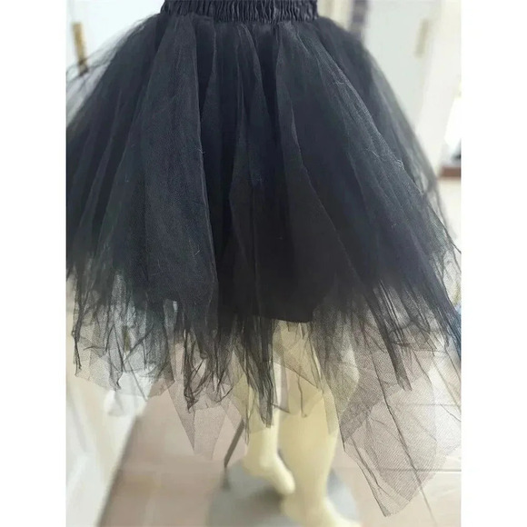 - JJ's House Women's Black Tulle Tutu Skirt S Ballet Dance Costume - Picture 6 of 12